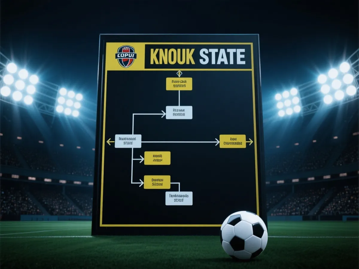 世界杯淘汰赛对阵图示意